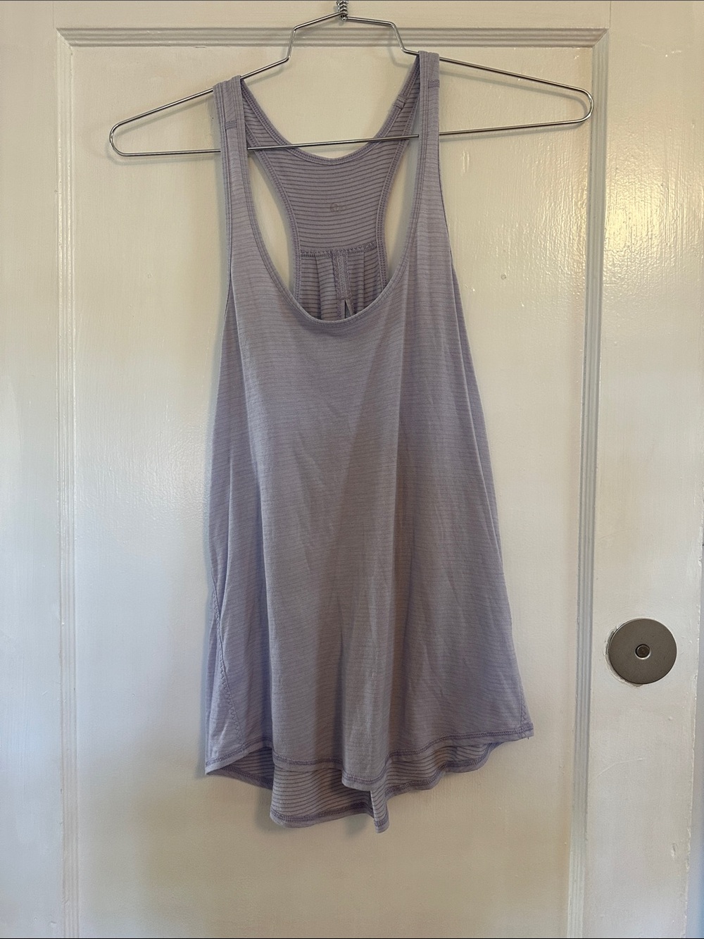 Women’s Lavender Racerback Tank Top LuLuLemon